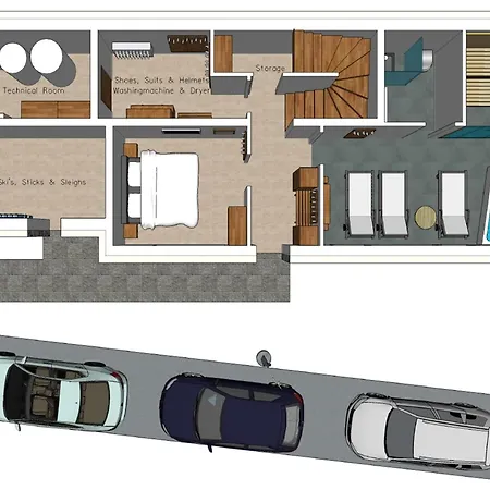 Domek alpejski In Muehlbach Near Slopes